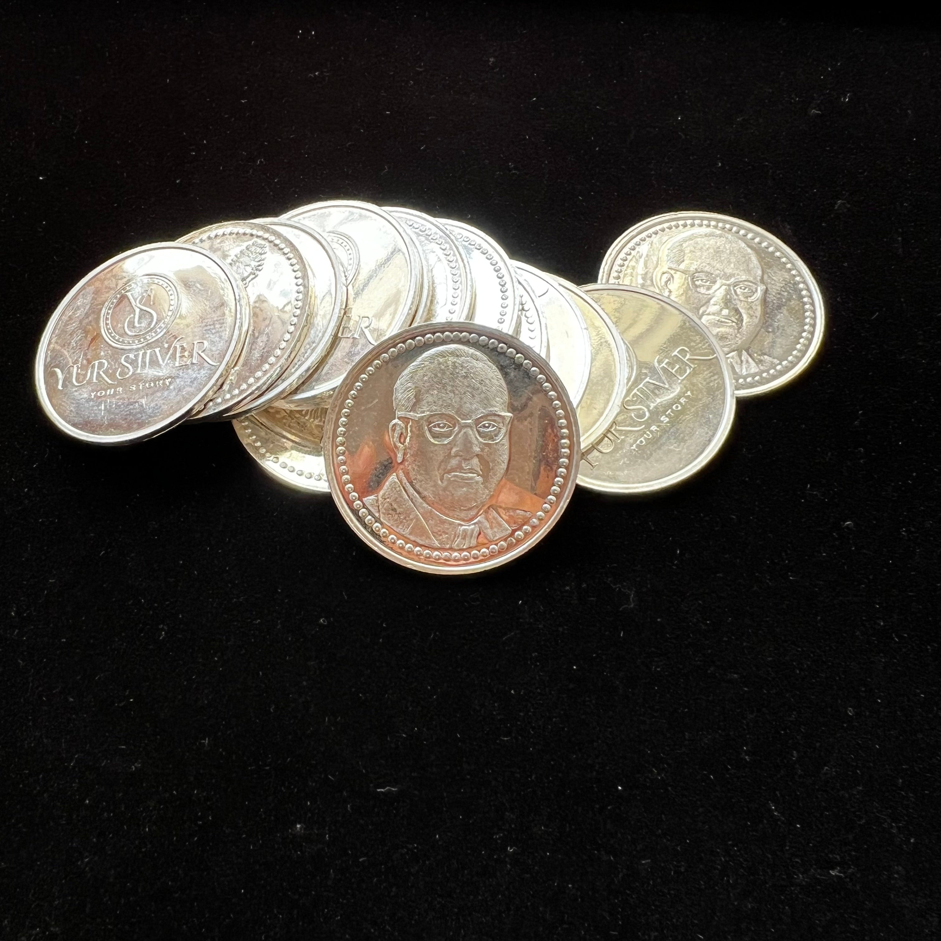Dr. B. R. Ambedkar Commemorative Silver Coin