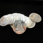 Buddha Meditation Pure Silver Coin