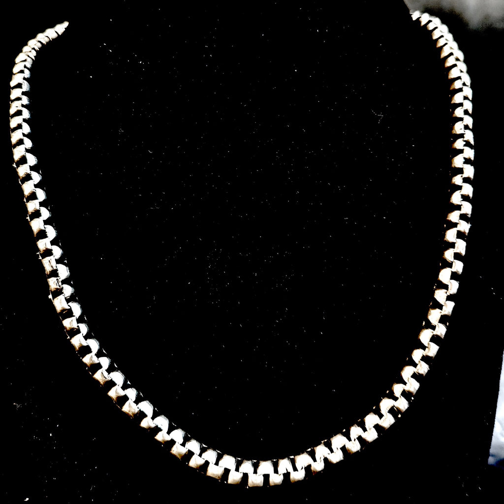 Square Link Chain in 925 Sterling Silver