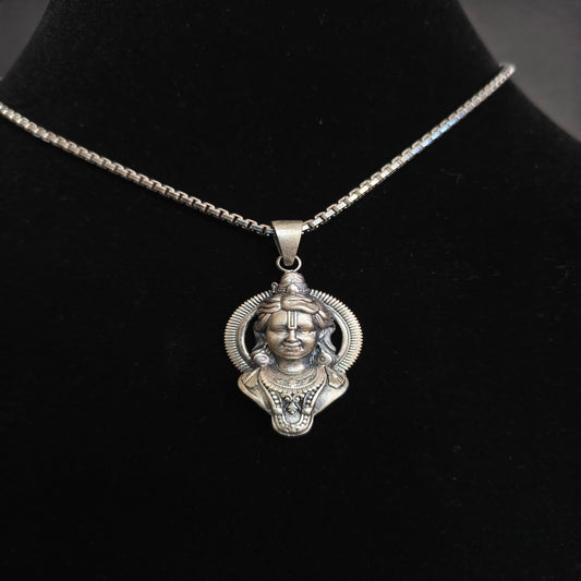 Ram Lalla Blessings Matte-Finish Pendant