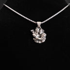 Ram Hanuman Divine Embrace Matte-Finish Pendant (Frameless)