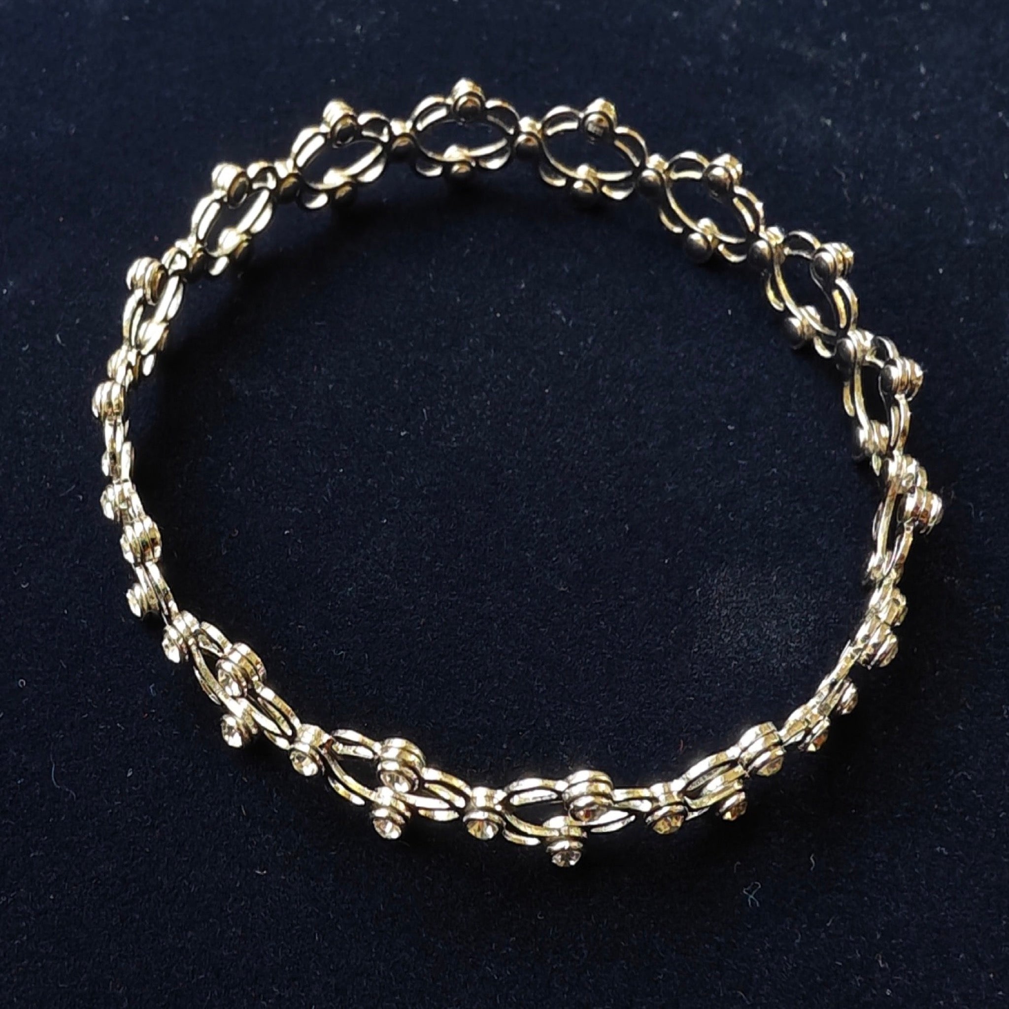 Convertible Floral Link Bracelet in 925 Sterling Silver