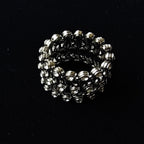 Convertible Floral Link Bracelet in 925 Sterling Silver