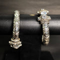 Heritage Crown Kada in 925 Sterling Silver