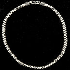Square Link Chain in 925 Sterling Silver