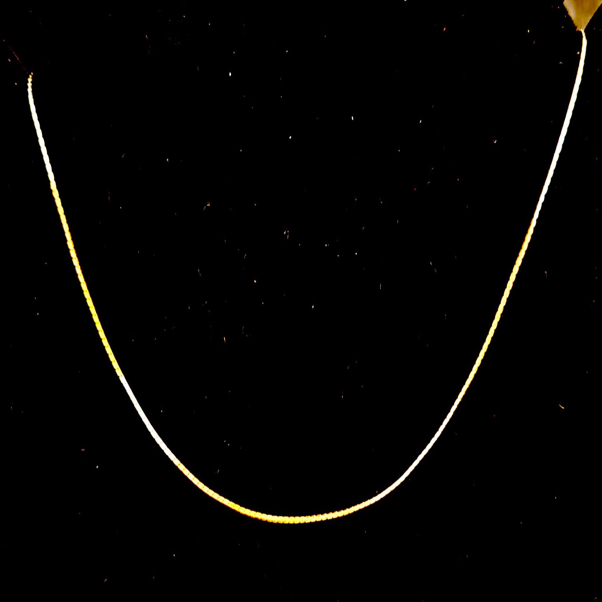 Dual Finish Sleek Chain – YurSilver
