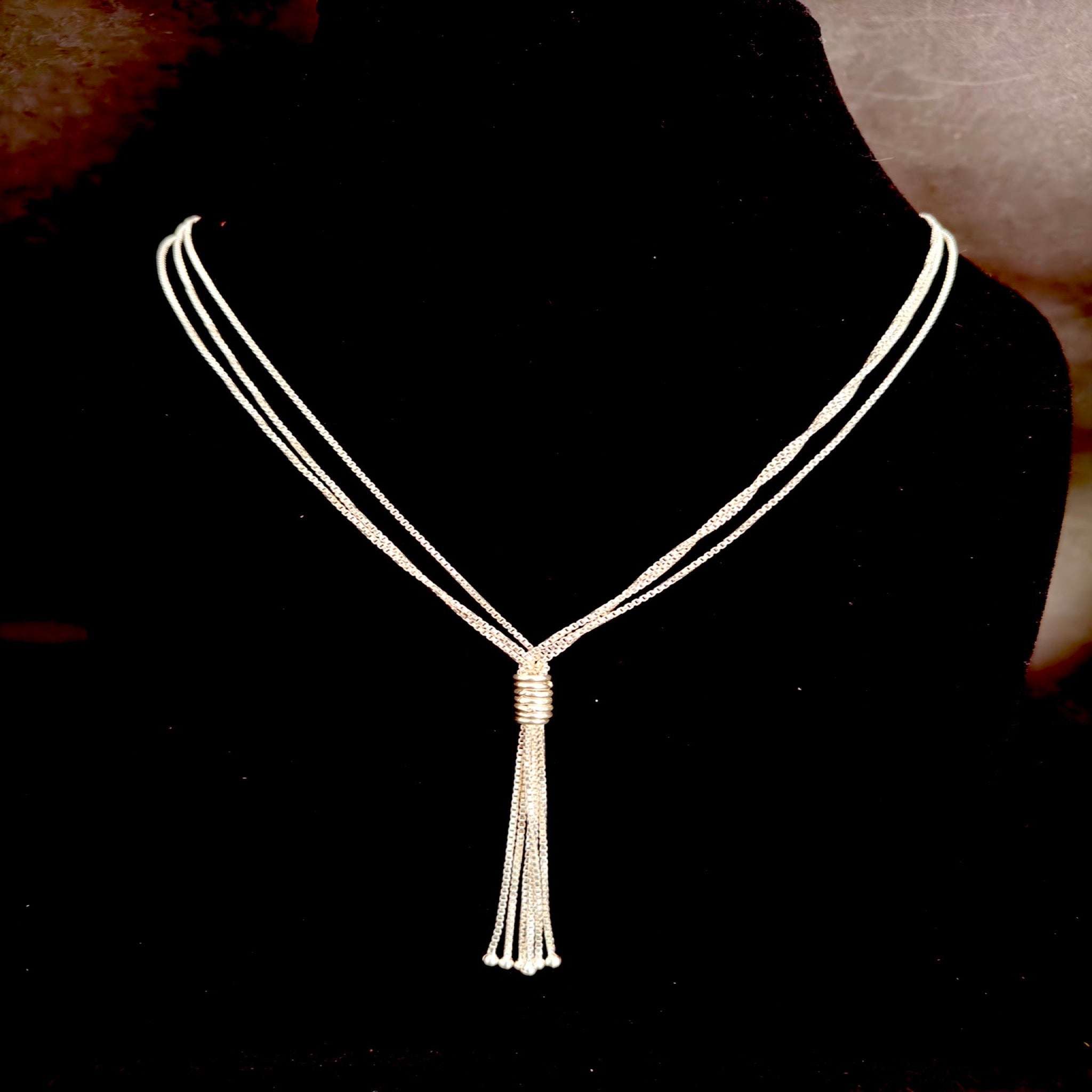 Tassel Knot Chain Necklace