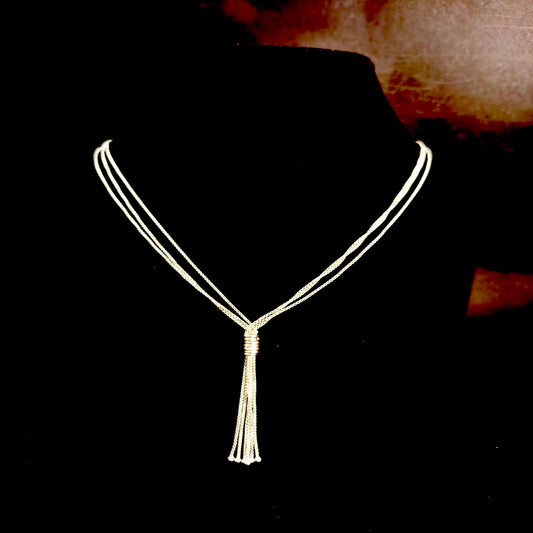 Tassel Knot Chain Necklace