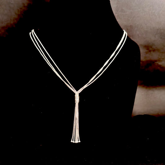 Tassel Knot Chain Necklace