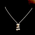 Twin Hearts Dangler Necklace