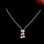 Twin Hearts Dangler Necklace