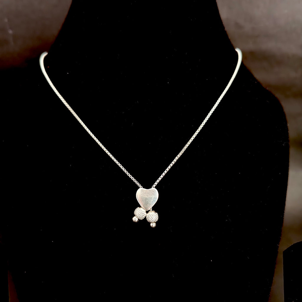 Heart Motif Minimal Pendant