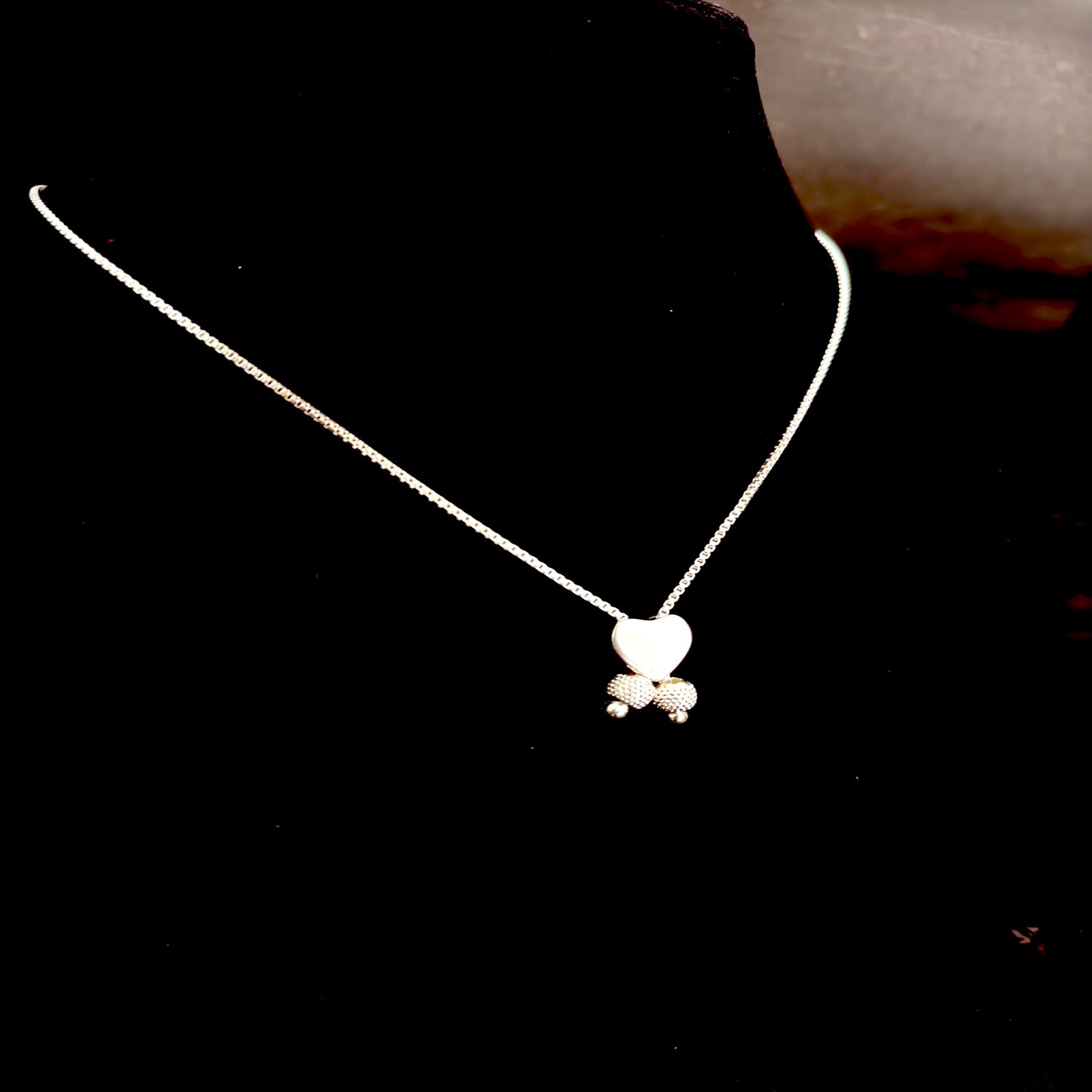 Heart Motif Minimal Pendant