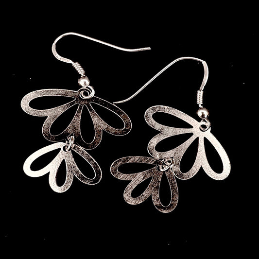 Duo Petal Cascade Earrings