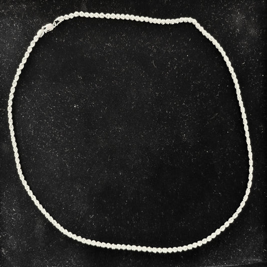 Thick Rope Chain in 925 Sterling Silver