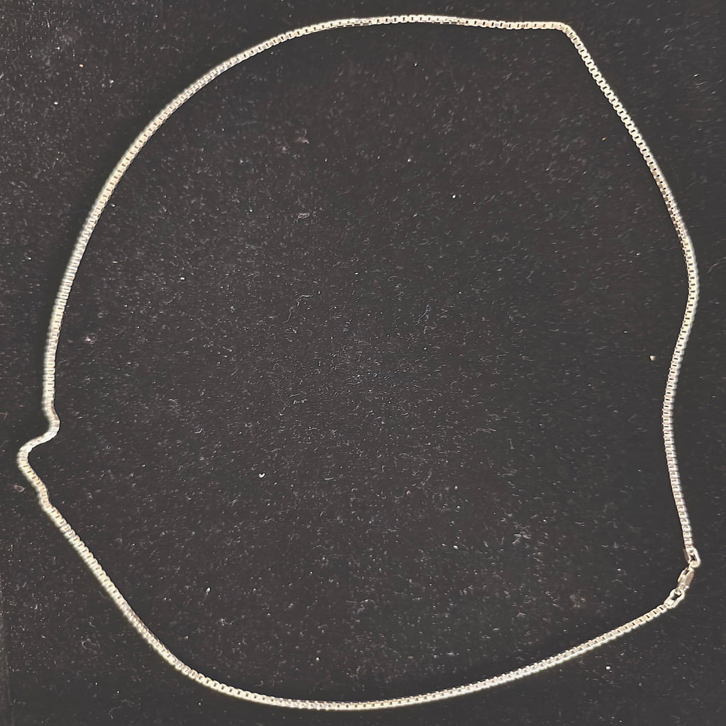 Classic Box Chain in 925 Sterling Silver