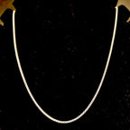 Classic Box Chain in 925 Sterling Silver