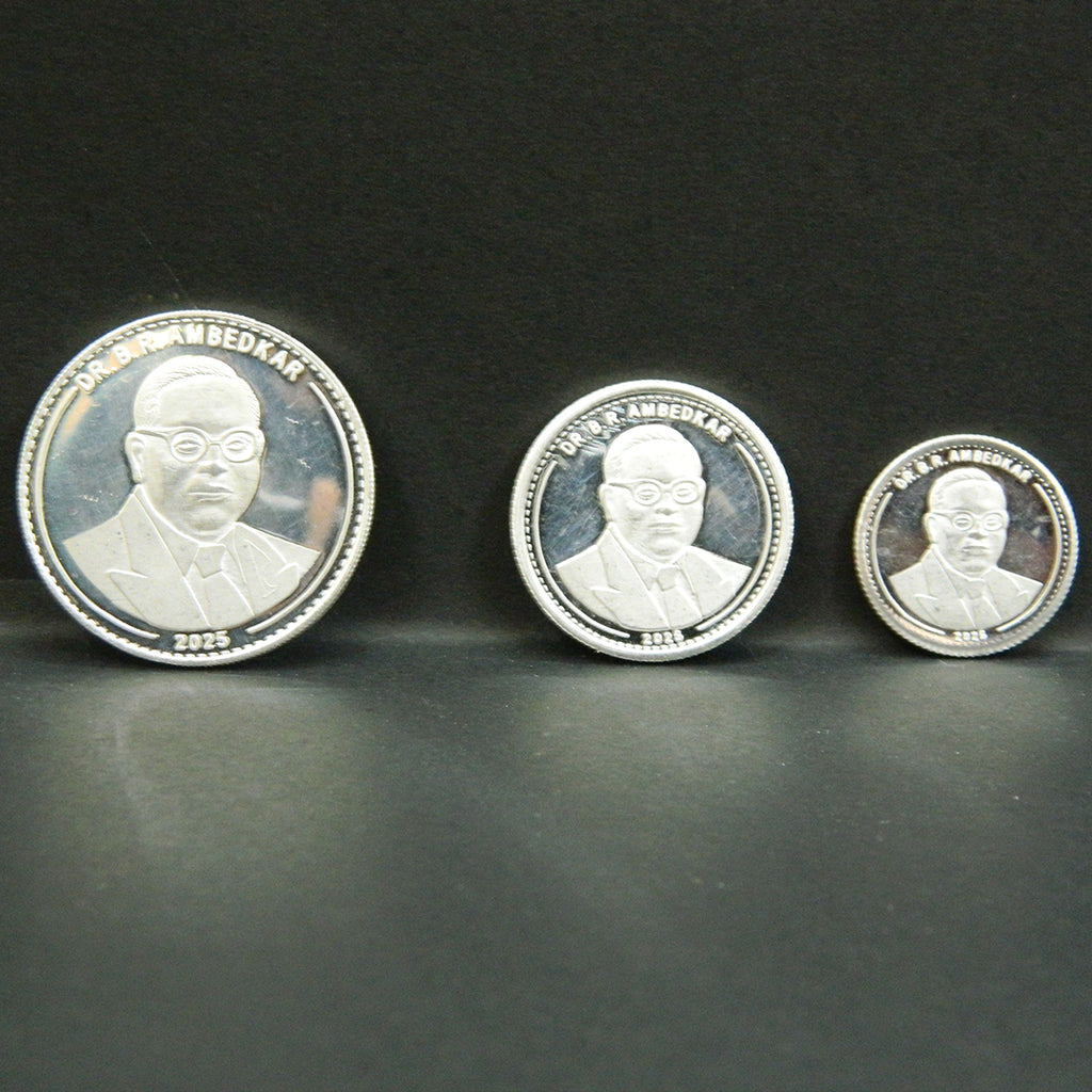 Dr. B.R. Ambedkar 999 Pure Silver Coin