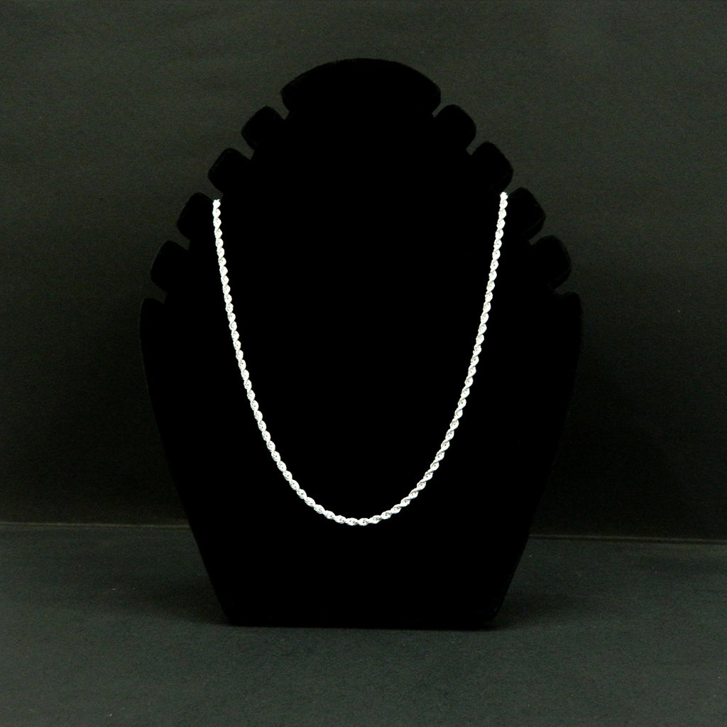 Thick Rope Chain in 925 Sterling Silver