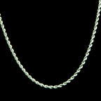 Thick Rope Chain in 925 Sterling Silver