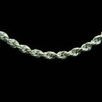 Thick Rope Chain in 925 Sterling Silver