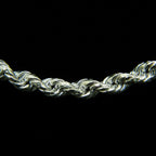 Thick Rope Chain in 925 Sterling Silver