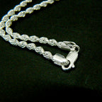 Thick Rope Chain in 925 Sterling Silver