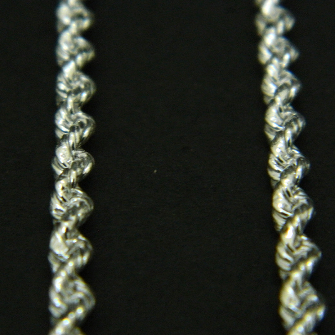 Thick Rope Chain in 925 Sterling Silver