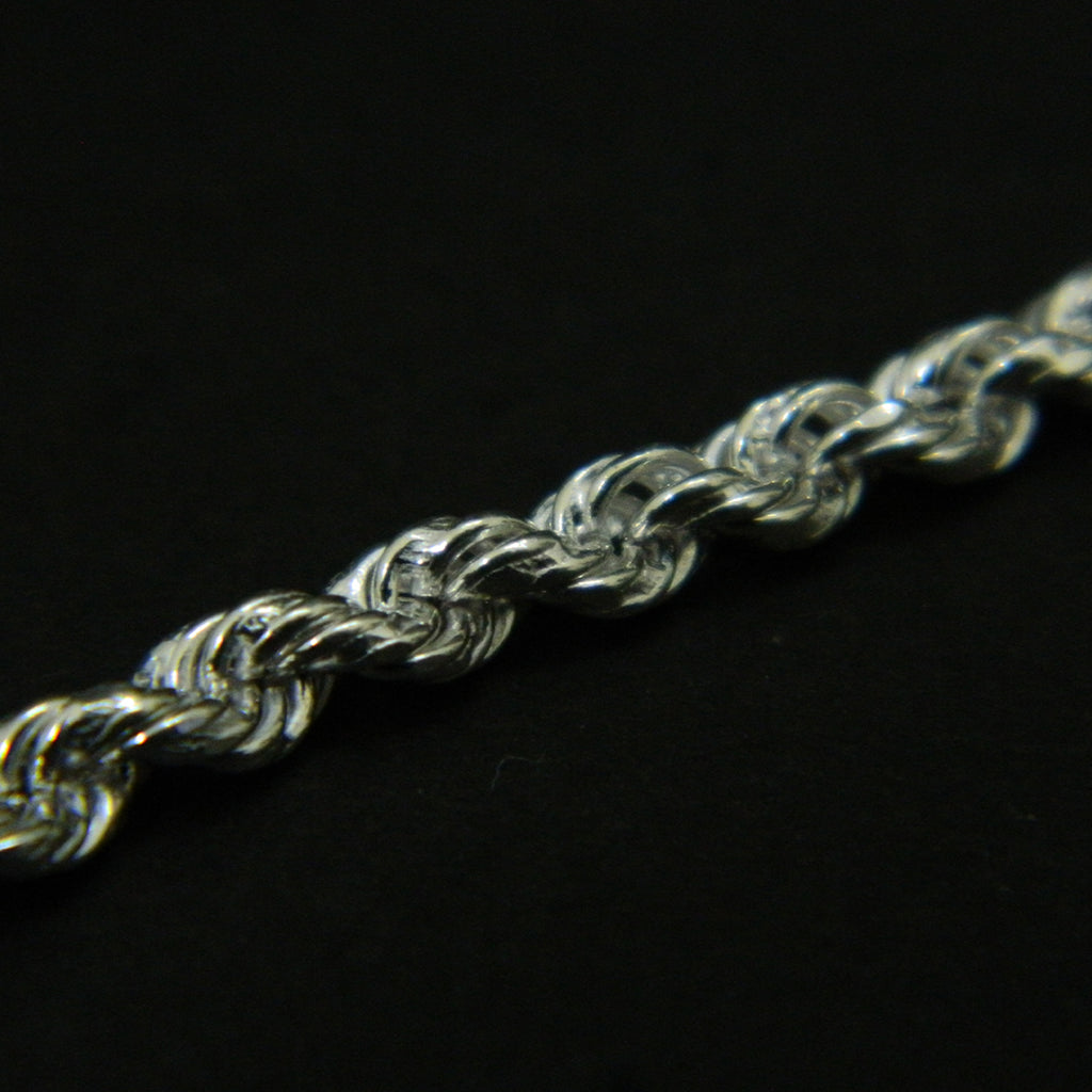 Thick Rope Chain in 925 Sterling Silver