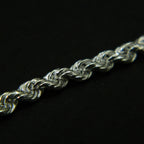 Thick Rope Chain in 925 Sterling Silver