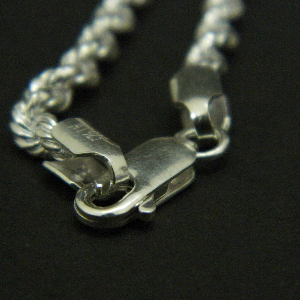 Thick Rope Chain in 925 Sterling Silver