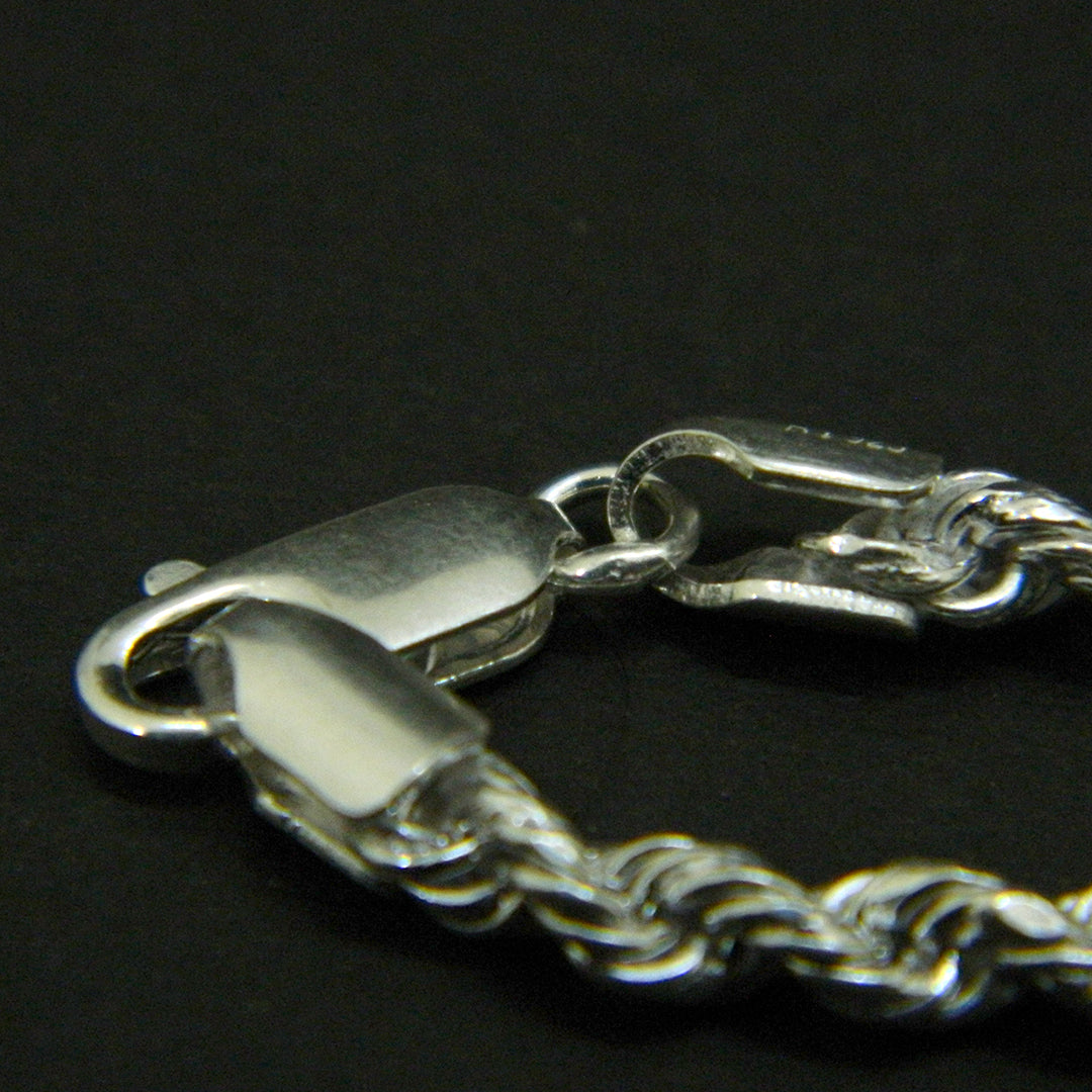 Thick Rope Chain in 925 Sterling Silver