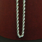Thick Rope Chain in 925 Sterling Silver