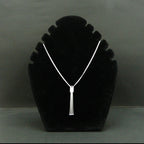 Single Knot Tassel Chain Necklace