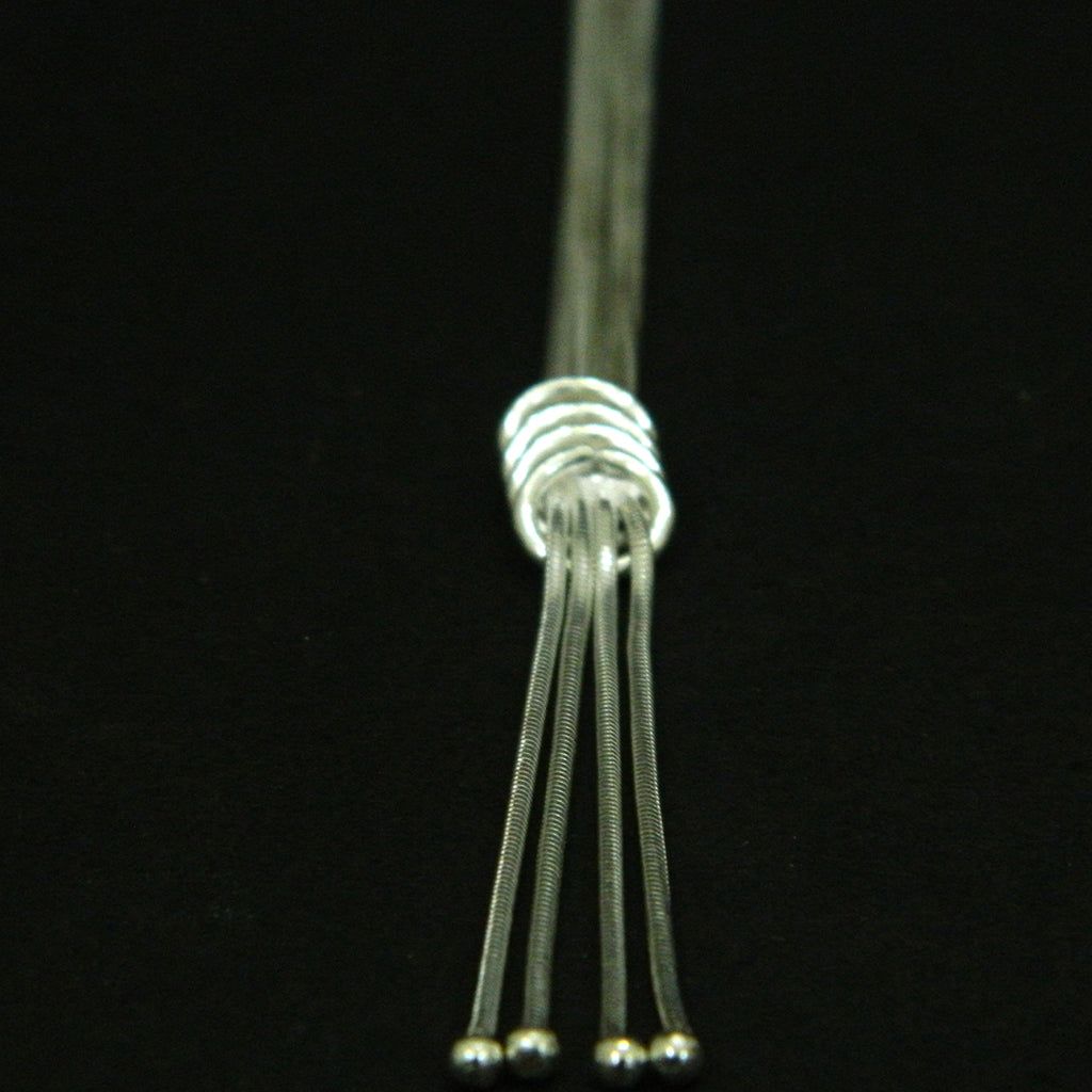 Single Knot Tassel Chain Necklace