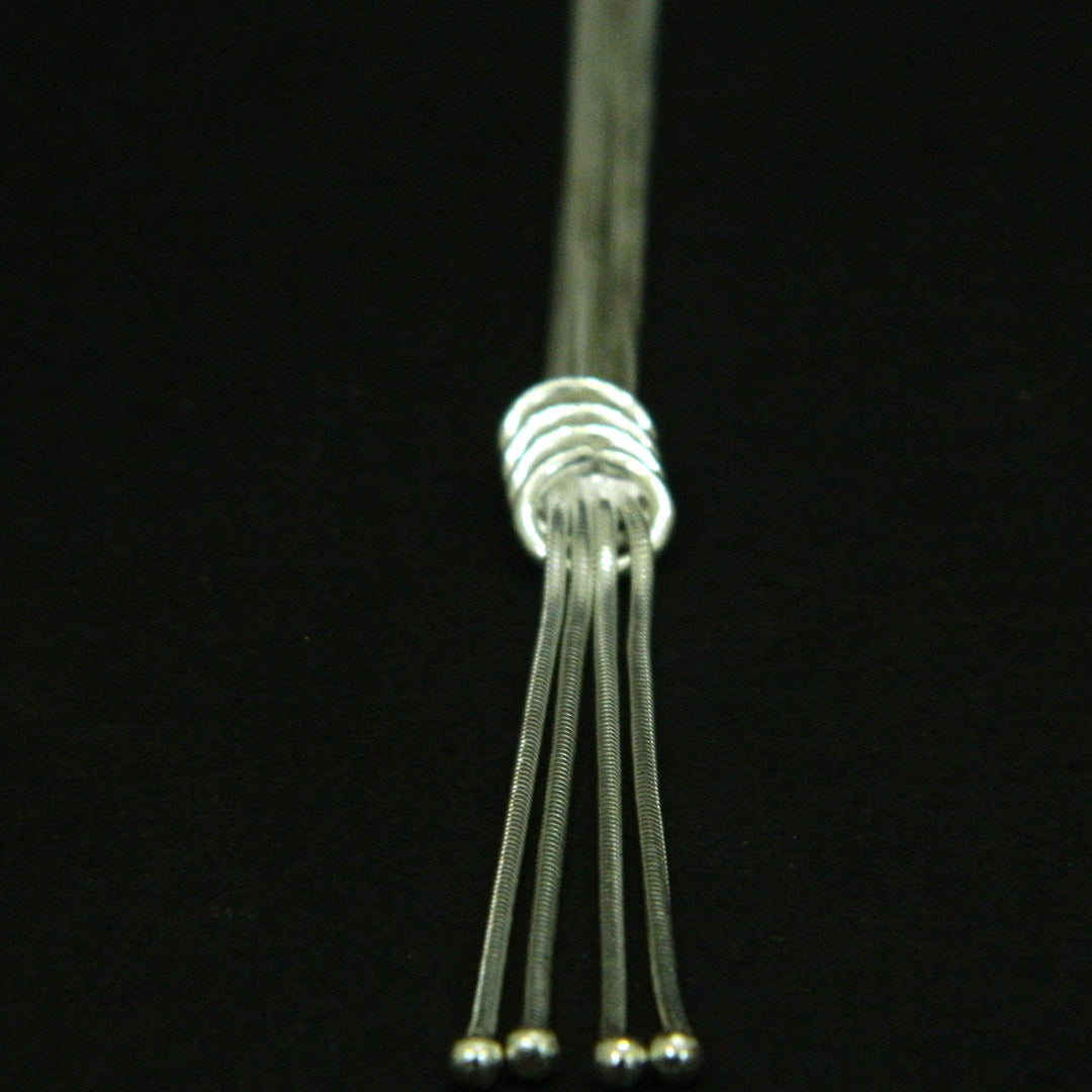 Single Knot Tassel Chain Necklace