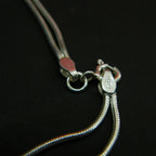 Dual Orbit Silver Choker