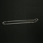 Dual Orbit Silver Choker