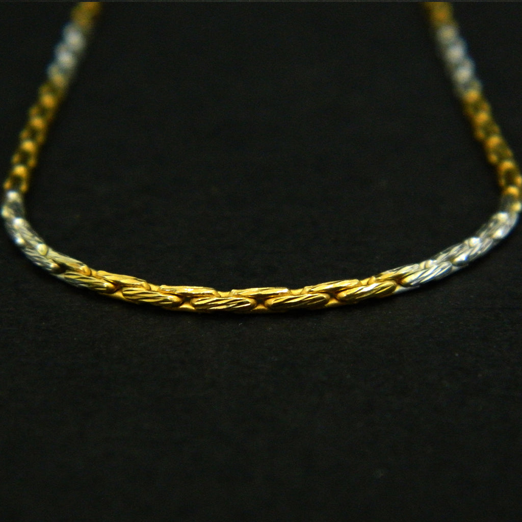 Dual Tone Fine Chain
