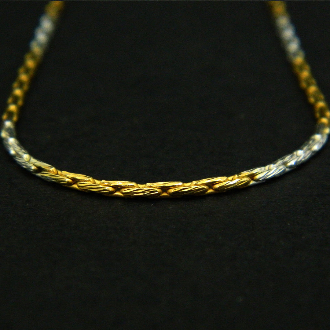 Dual Tone Fine Chain
