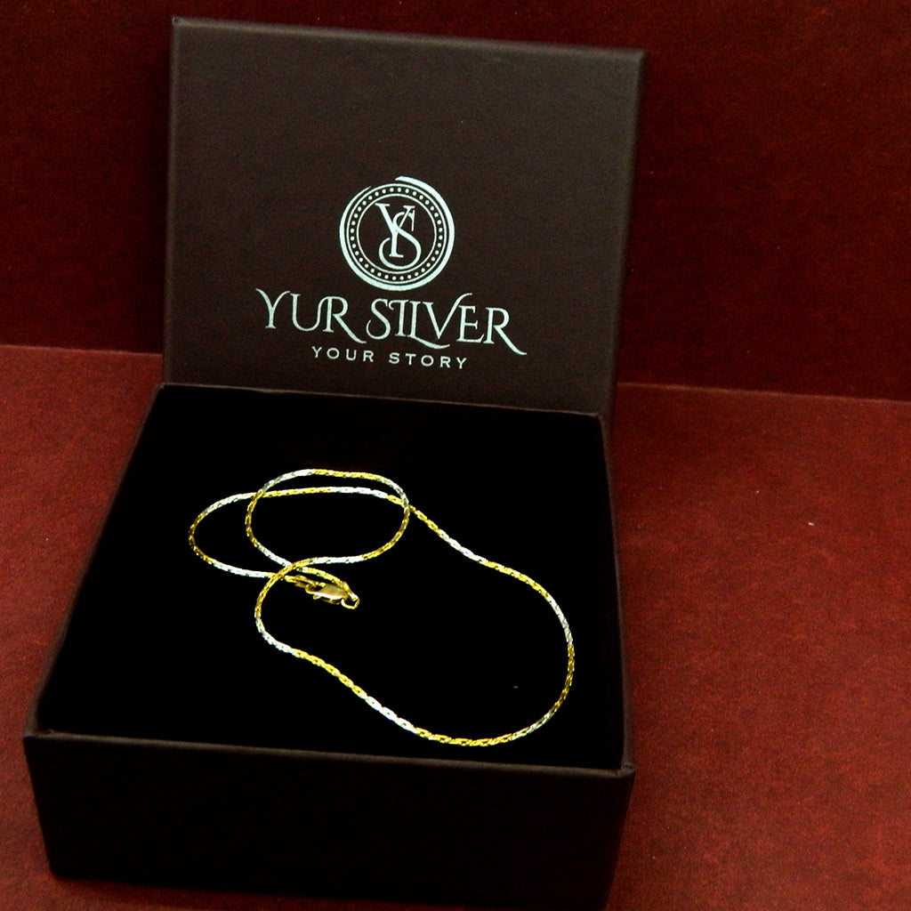 Dual Tone Fine Chain