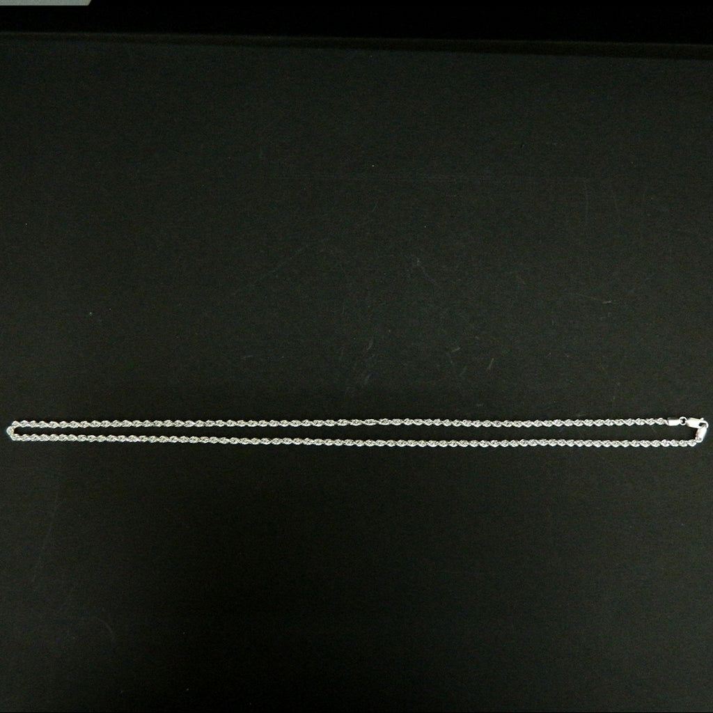 Thick Rope Chain in 925 Sterling Silver
