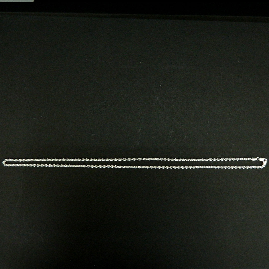 Thick Rope Chain in 925 Sterling Silver