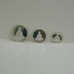 Gautam Buddha 999 Pure Silver Coin