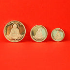Gautam Buddha 999 Pure Silver Coin